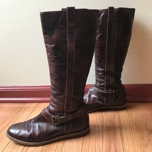 Cole Haan tall brown boots
